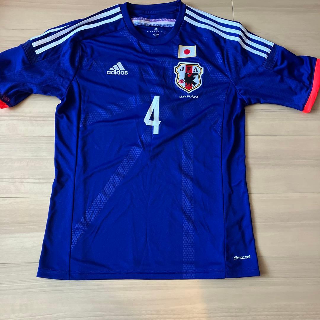 サッカー日本代表　ブラジル戦　2014年10月14日　岡田武史さんサインあり