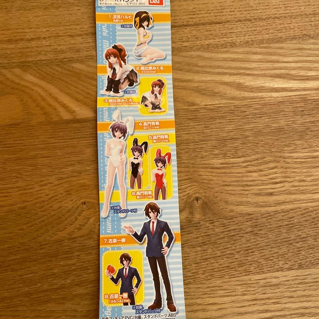 涼宮ハルヒの憂鬱　フィギュアセット　33体