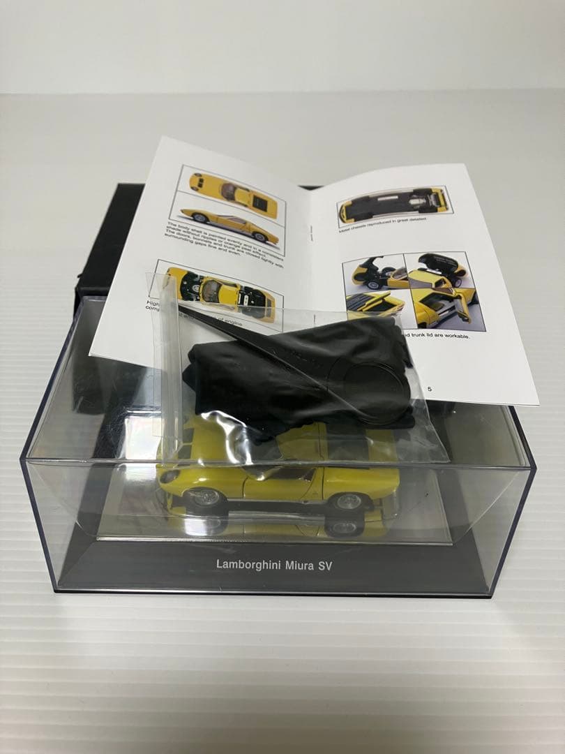 AUTOart 1/43 ランボルギーニ・ミウラSV フルオープンモデル