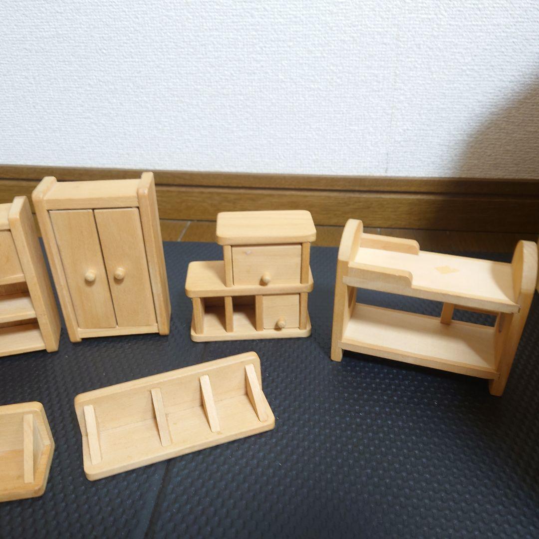 【05】ボーネルンド　廃盤　貴重　大きな　白木のドールハウス　ボーネルンド製