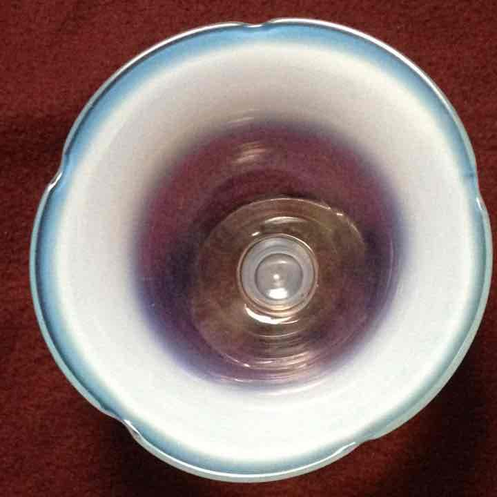 最終値引き 大正ロマン 昭和レトロ 朝顔型 手吹き 氷コップ