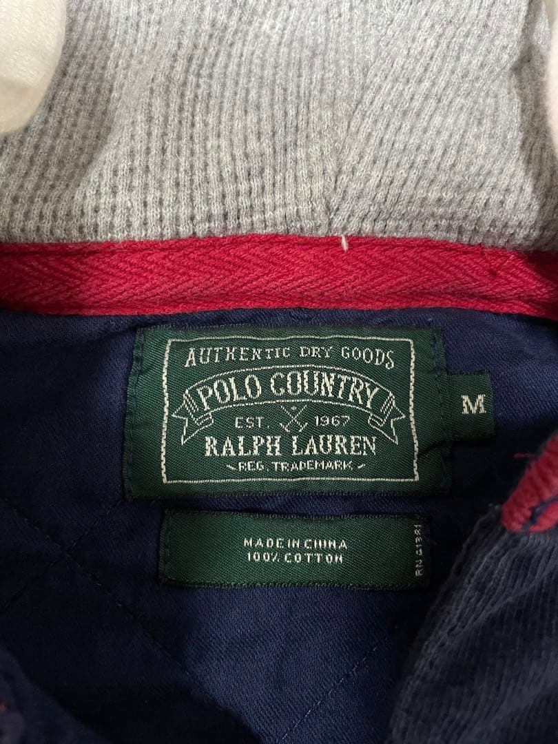90sPolo Country Ralph Lauren ラガーシャツ フーディ