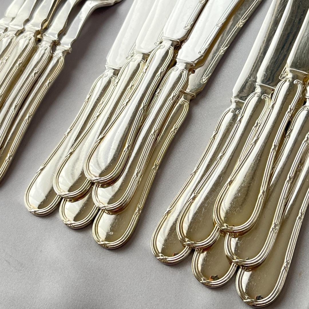 【Martin Hall 】 カトラリーセット ナイフ/フォーク 木製ケース