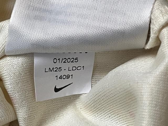 大谷翔平2025CITYコネクトNIKELIMITEDジャージ♯34パッチ付　L