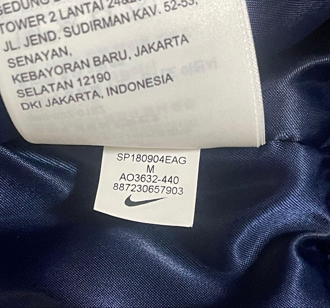 美品！シュプリームSupreme×NIKE NBA デニムスタジャンブルゾン　M