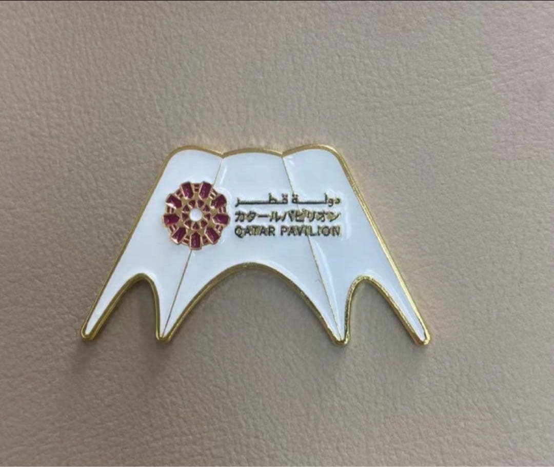 関西万博、expo2025、Pavilion、ピンバッジ、カタール館、レア