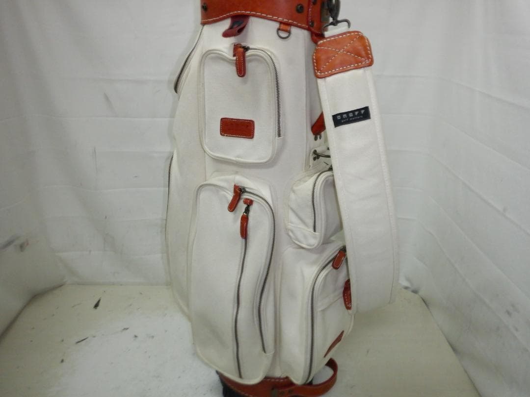 ONOFF★オノフ★グローブライド★8.5型★美品★カート(WH×BR)