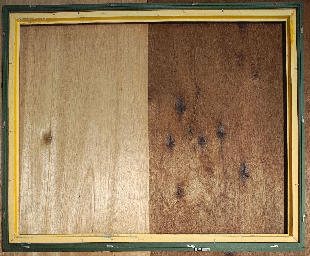 ​【送料込】F30号 油彩額縁 ゴールド 展示会仕様（ガラスレス）白日会展 等