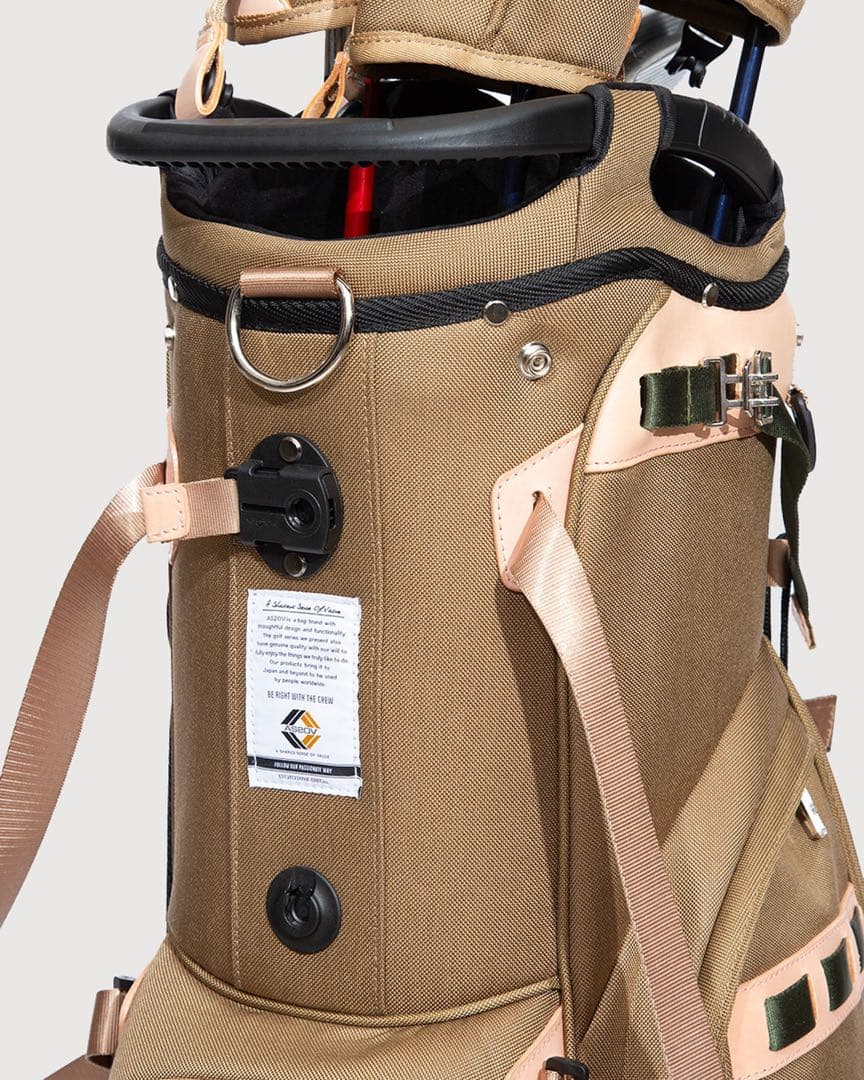 Cph/Golf™︎AS2OV ゴルフバッグ　ヘッドカバー×3付き　アッソブ