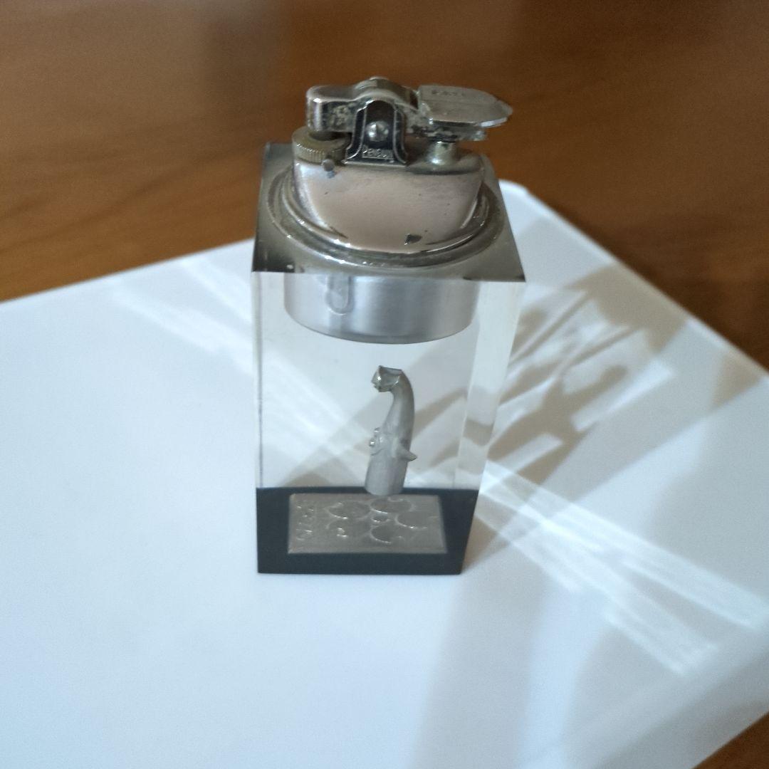 EXPO’70　太陽の塔　PENGUINガラス置物ガスライター　超激レア希少美品