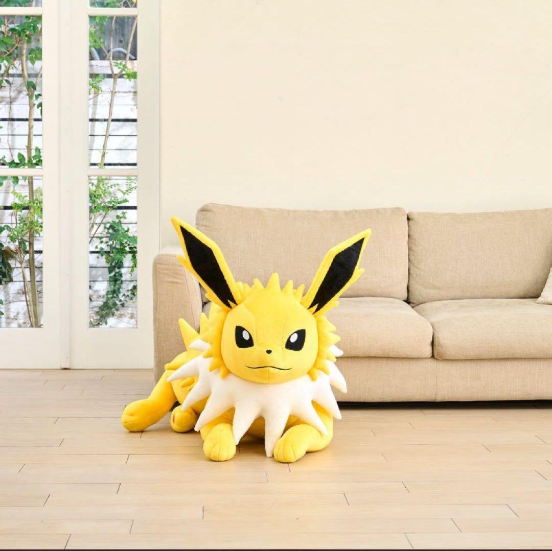 新品未使用　等身大サンダース 寝そべり ぬいぐるみ