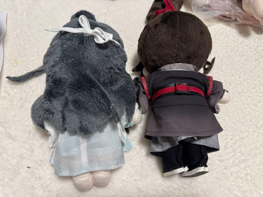 【公式品】魔道祖師 minidoll 忘羡セット ぬいぐるみ2体 衣装付き