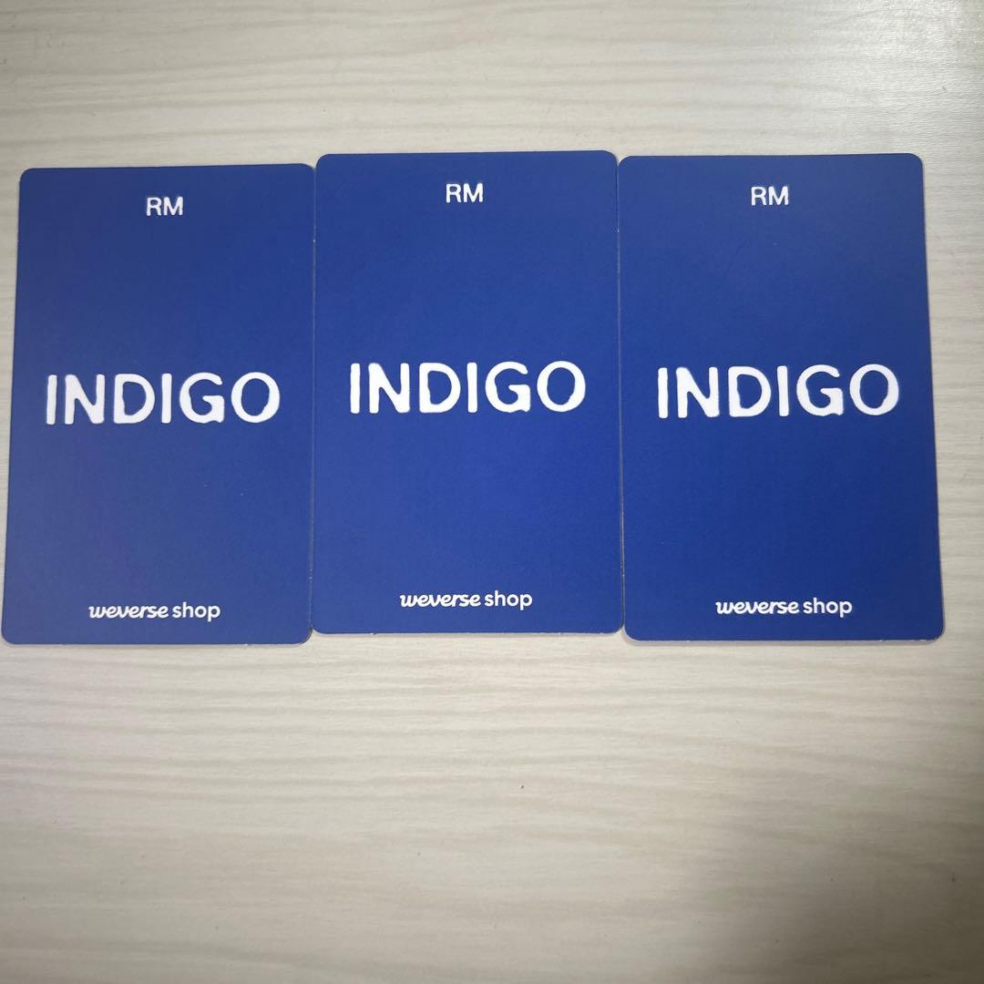 BTS ナムジュン Indigo トレカ