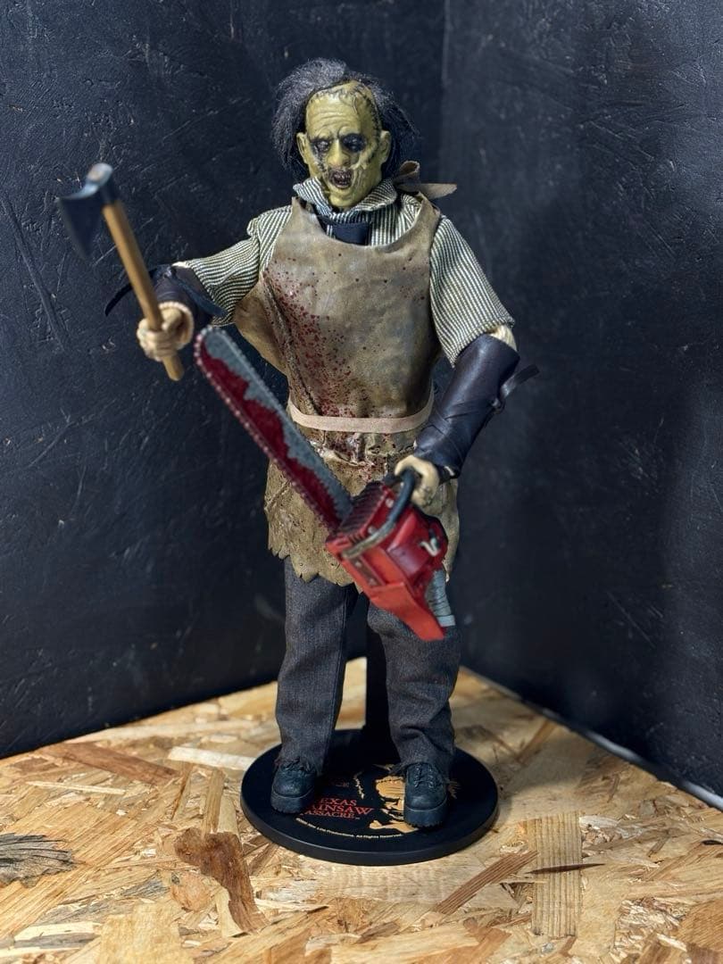 サイドショウ　12インチ　テキサスチェーンソー　レザーフェイス