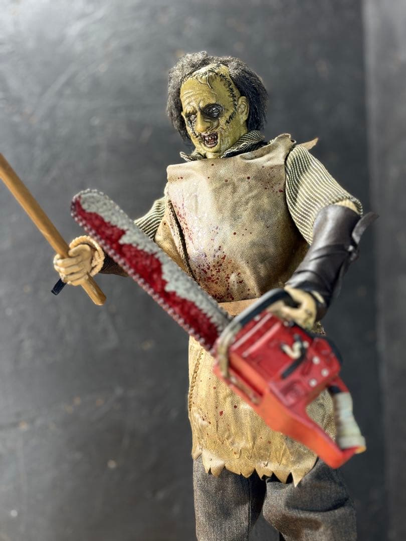 サイドショウ　12インチ　テキサスチェーンソー　レザーフェイス