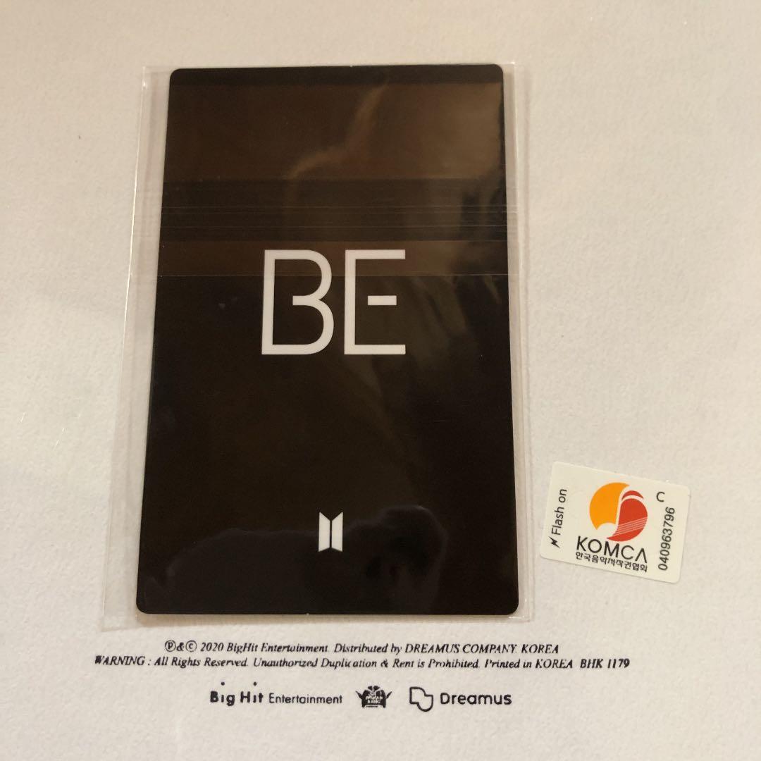 BTS テヒョン　ホログラムトレカ　BE V テテ　フォトカード