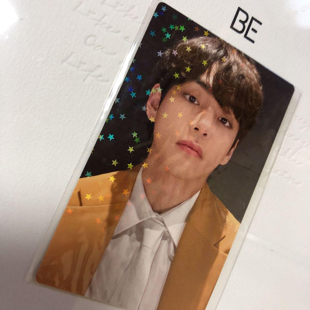 BTS テヒョン　ホログラムトレカ　BE V テテ　フォトカード