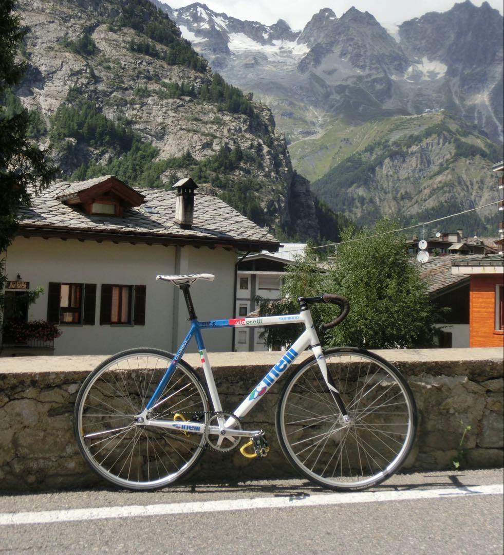 mavic open pro シルバー　36h ピストバイク　ホイールセット