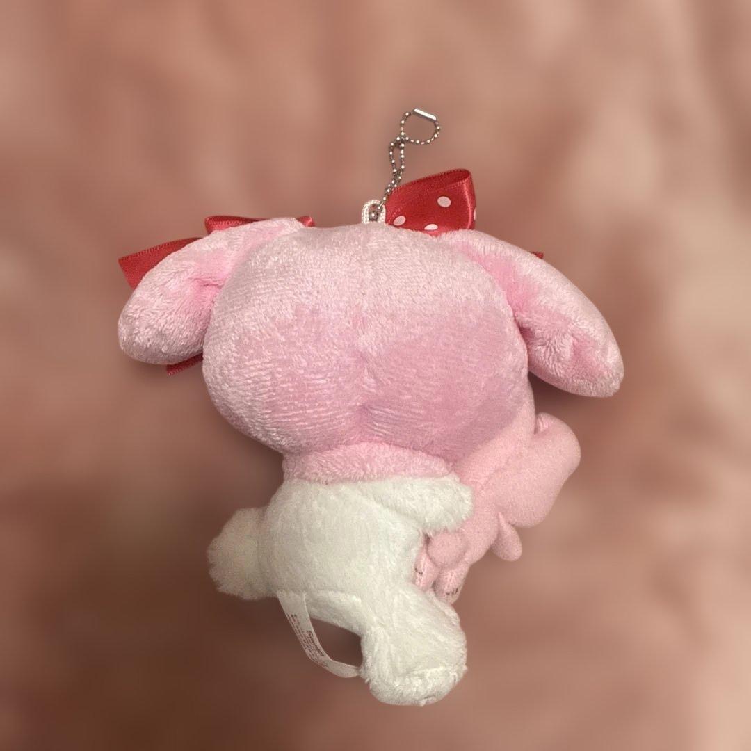 マイメロディ　いちご色のリボンデザインシリーズ　マスコット