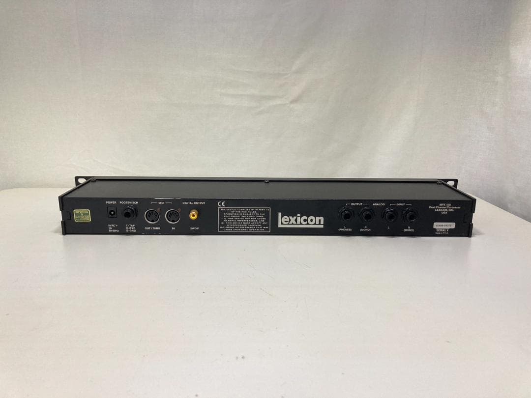 Lexicon MPX 100 デュアルエフェクター