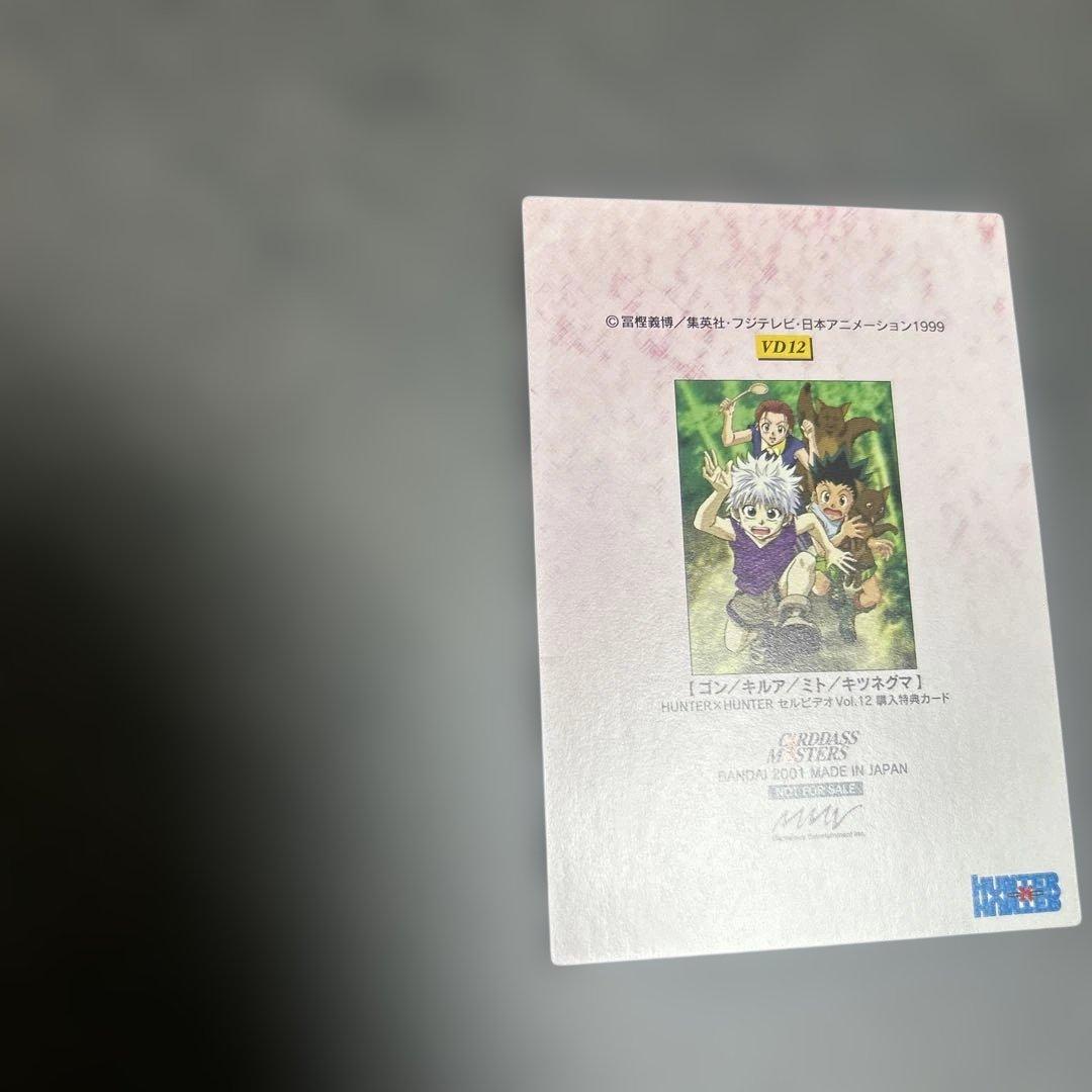 HUNTER×HUNTER カードダスマスターズ　VD12 プロモ　セルビデオ