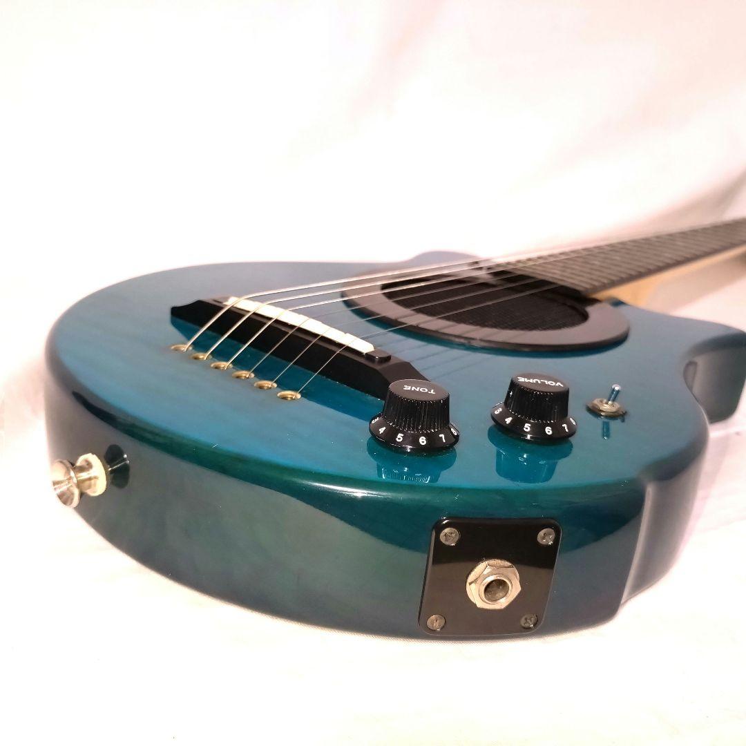 美品　Morris　アンプ内蔵ギター　SOUND CIRCUS　コンパクトギター