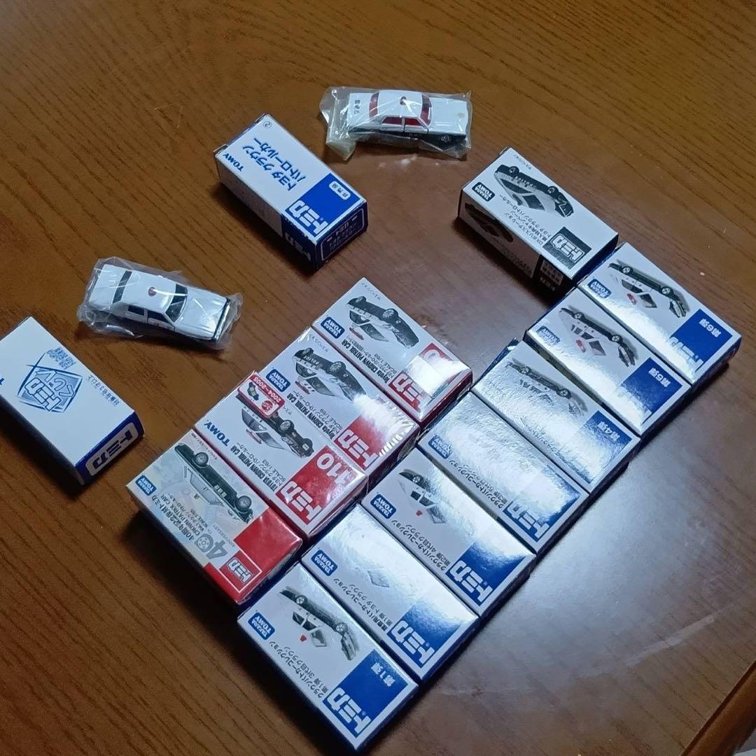 【14台セット】トミカ　パトロールカー　非売品　限定品　トミカくじ　クラウン