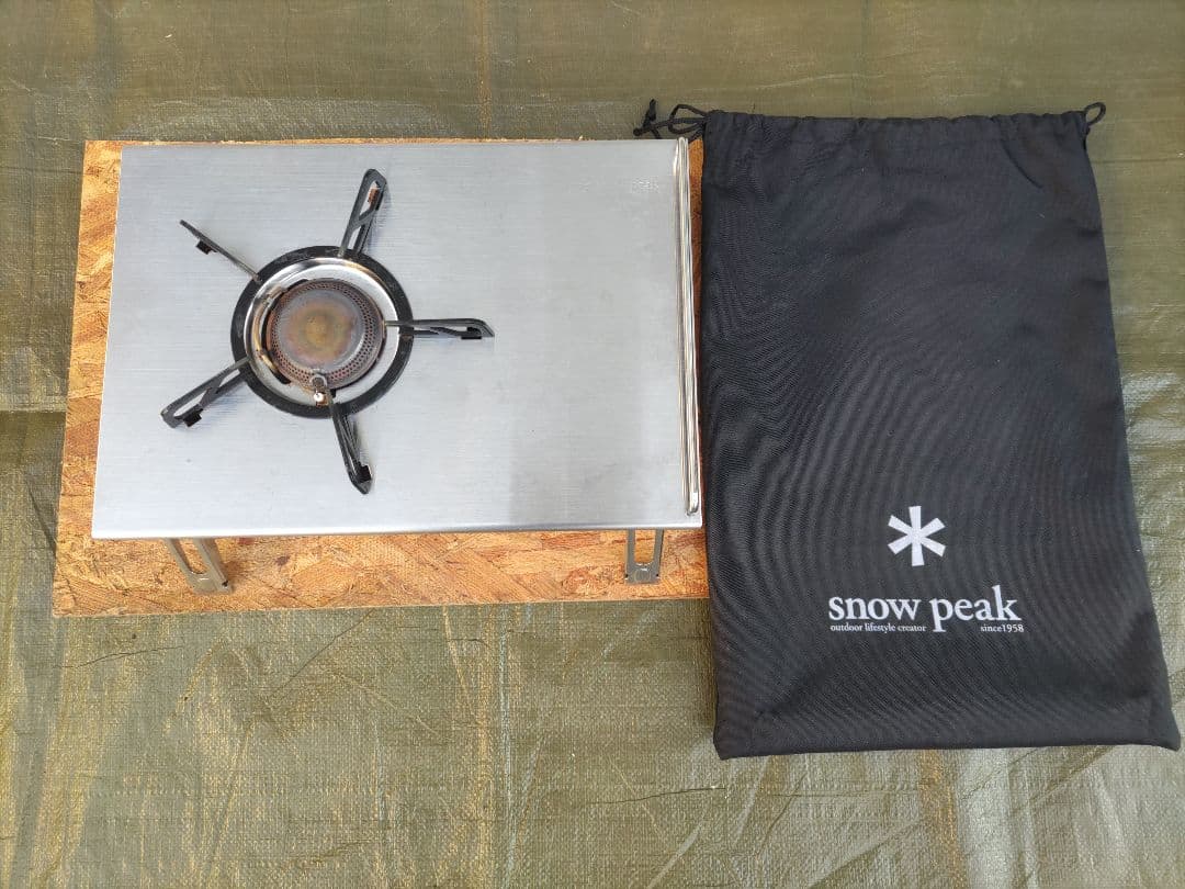 BLACK DESIGN葉月セット＆スノーピークギガパワープレートバーナーLI