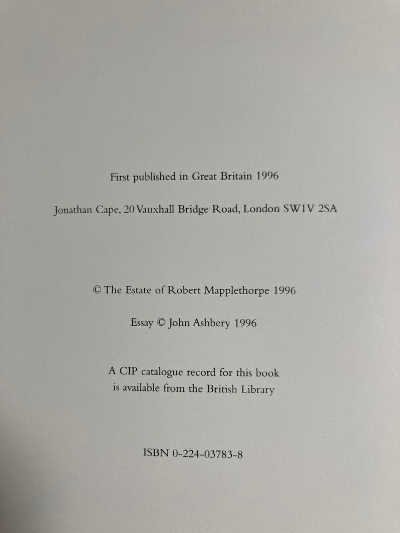 【PISTILS】Robert Mapplethorpeロバート・メイプルソープ