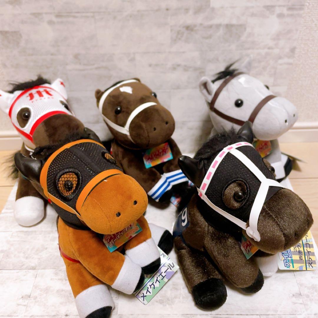 競馬ぬいぐるみ　2022年アイドルホースオーディションセット 5体