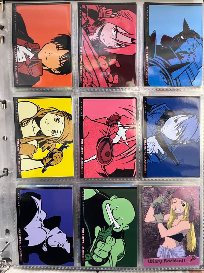 鋼の錬金術師 カードダスマスターズ等 約130枚セット 内約30枚レア クリア