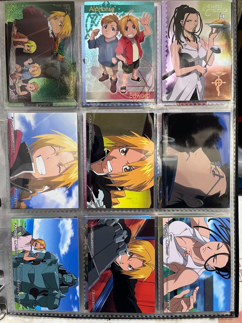 鋼の錬金術師 カードダスマスターズ等 約130枚セット 内約30枚レア クリア