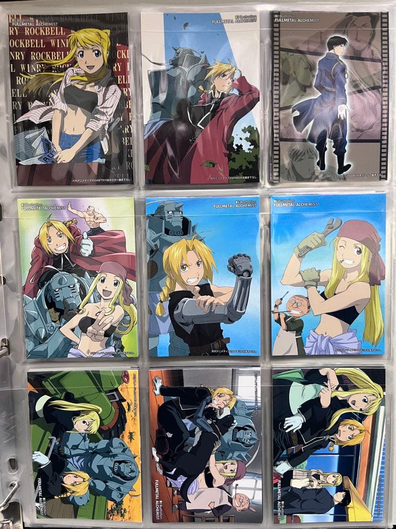 鋼の錬金術師 カードダスマスターズ等 約130枚セット 内約30枚レア クリア