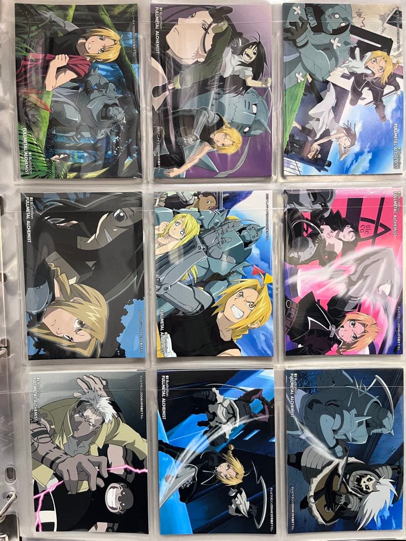 鋼の錬金術師 カードダスマスターズ等 約130枚セット 内約30枚レア クリア