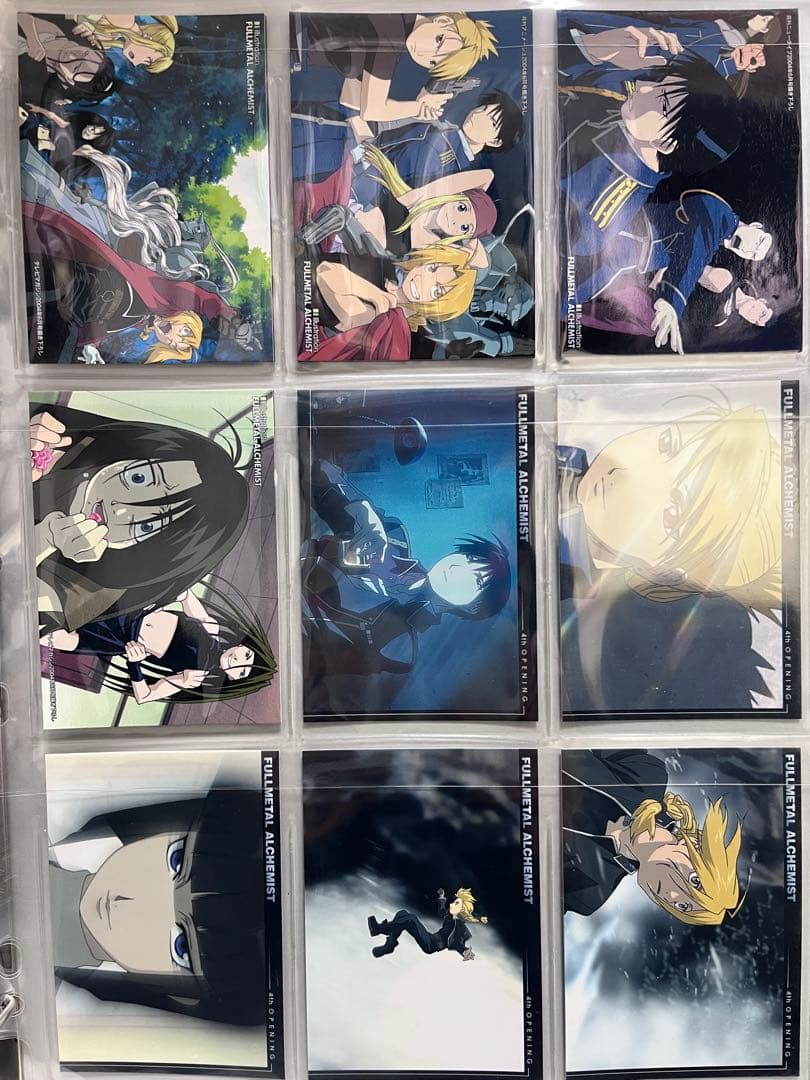 鋼の錬金術師 カードダスマスターズ等 約130枚セット 内約30枚レア クリア