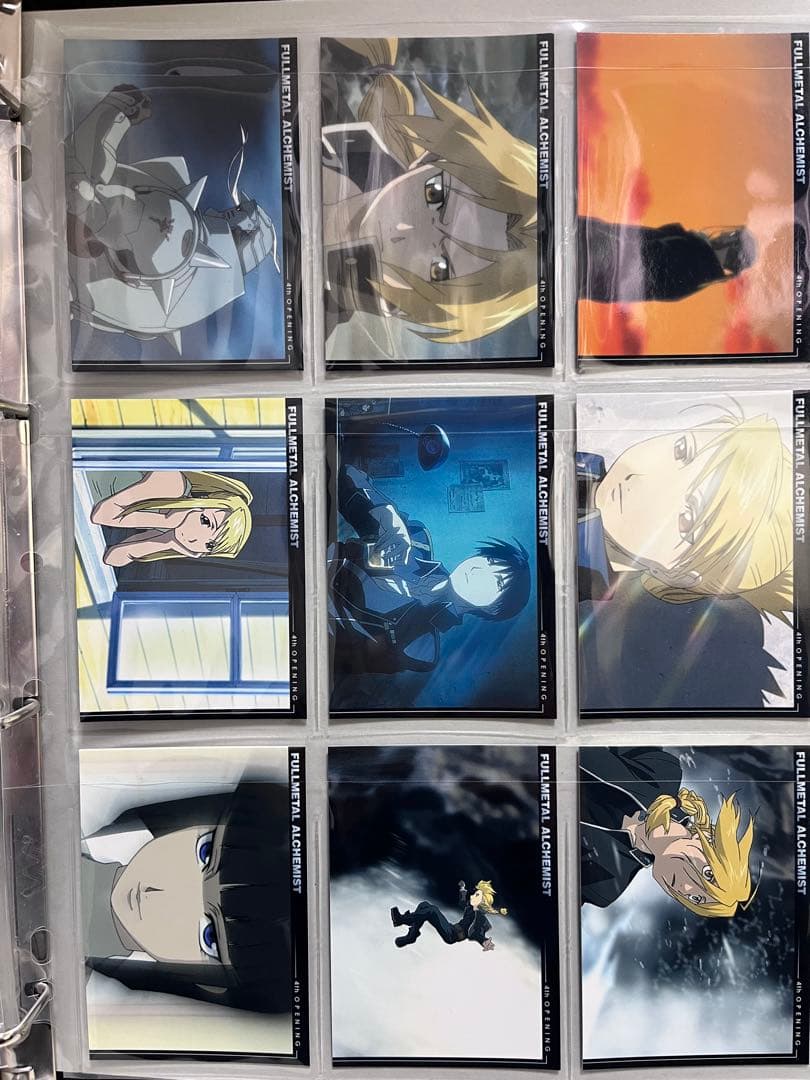 鋼の錬金術師 カードダスマスターズ等 約130枚セット 内約30枚レア クリア