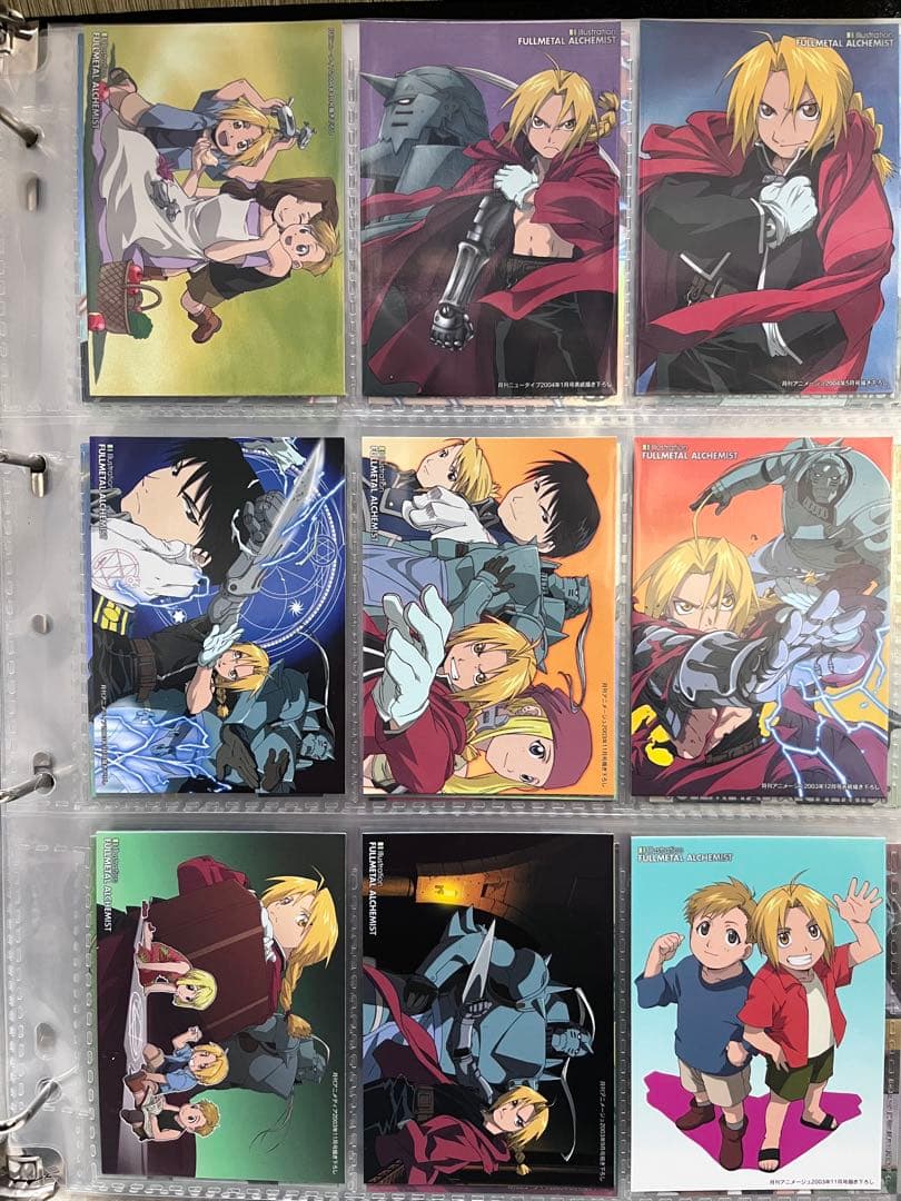 鋼の錬金術師 カードダスマスターズ等 約130枚セット 内約30枚レア クリア