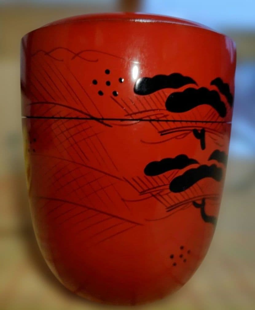 裏千家玄々斎好み松雲作曙棗箱付き