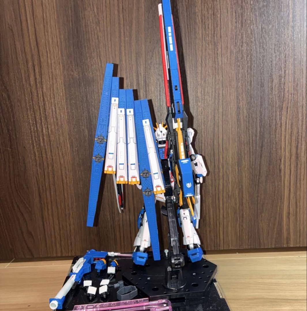 全塗装改修　RG νガンダム　RX-93 ロングレンジ＋ファンネル仕様　艶消し