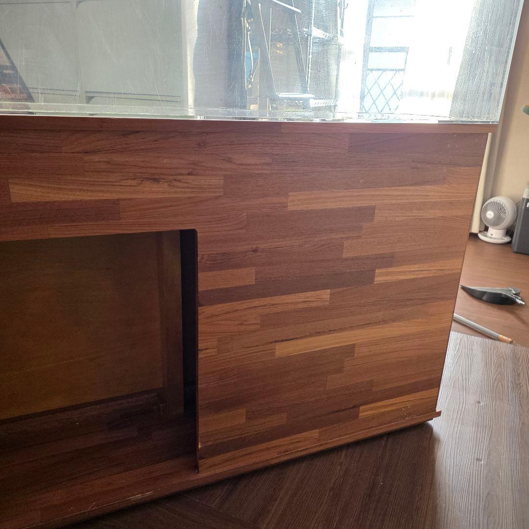 ステージア　ウッドキャビ　 1200　アクリル水槽　セット　キャビネット