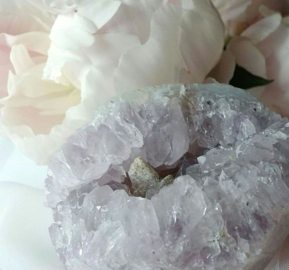 聖なる花❇️カルール産 開口 アメジスト クラスター 大きめサイズ