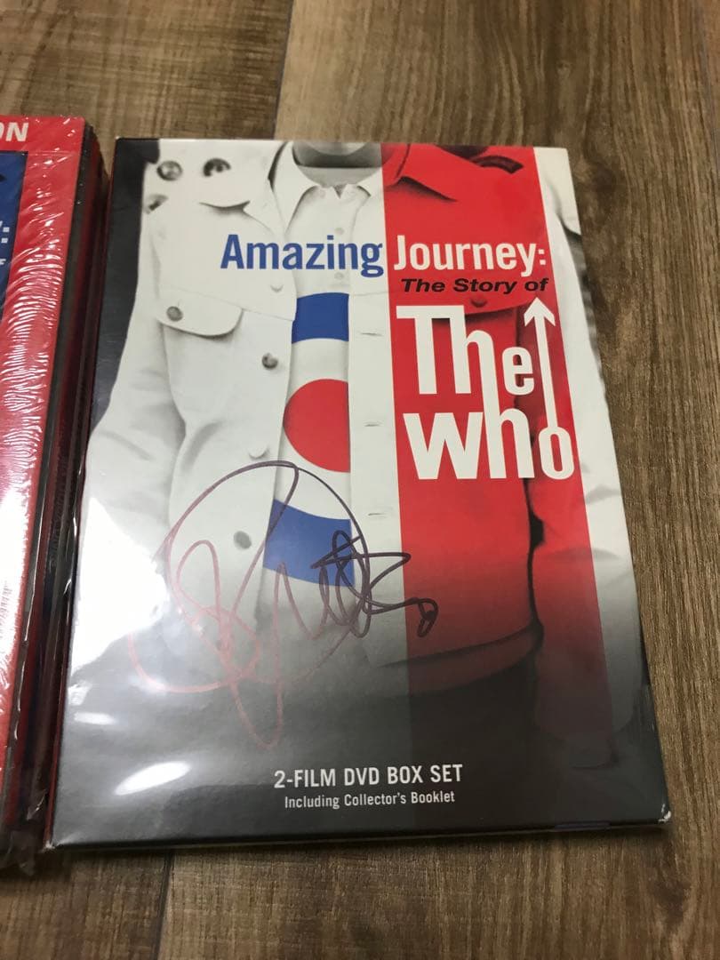 The Who 限定DVD,ロジャーダルトリーサイン入り