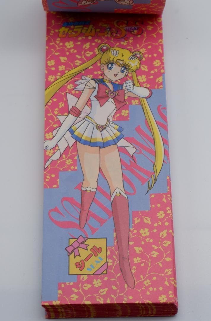 アマダ　セーラームーン　短冊シール 1束34付 未使用 当時物2