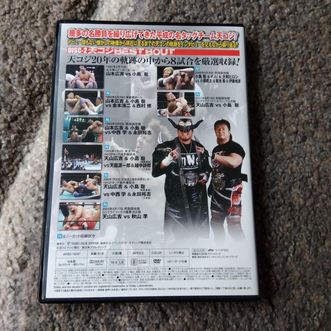 テンコジ 天山広吉 小島聡 デビュー２０周年記DVDBOX