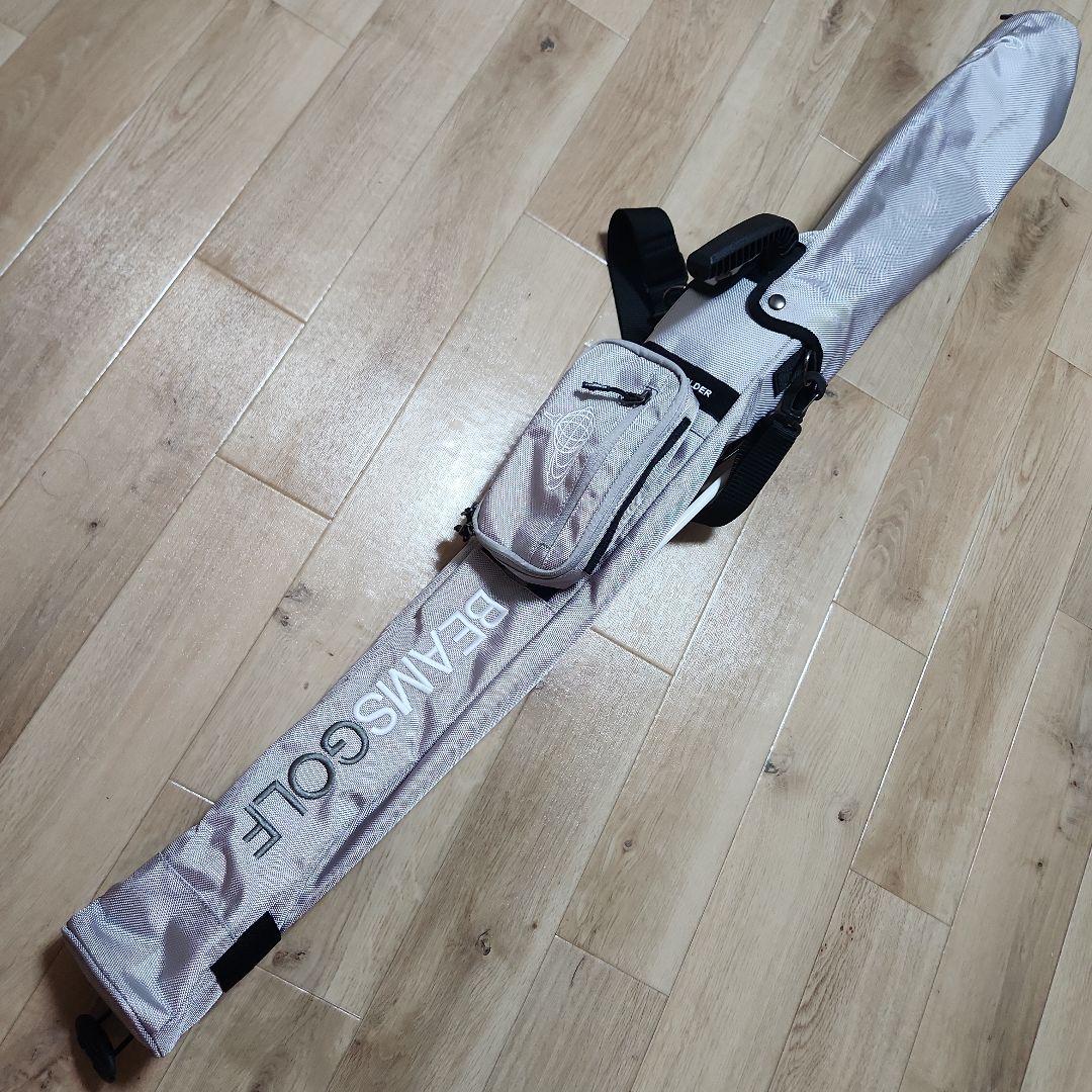 値下げしました！/BEAMS GOLF ビームスゴルフ /セルフバッグ/グレー