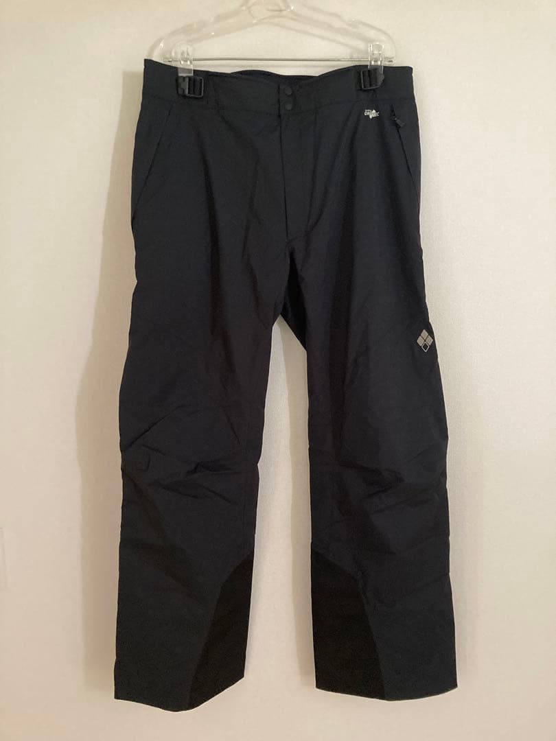 ★新品タグ付★モンベル パウダーステップ パンツ スキー 黒 メンズ XL