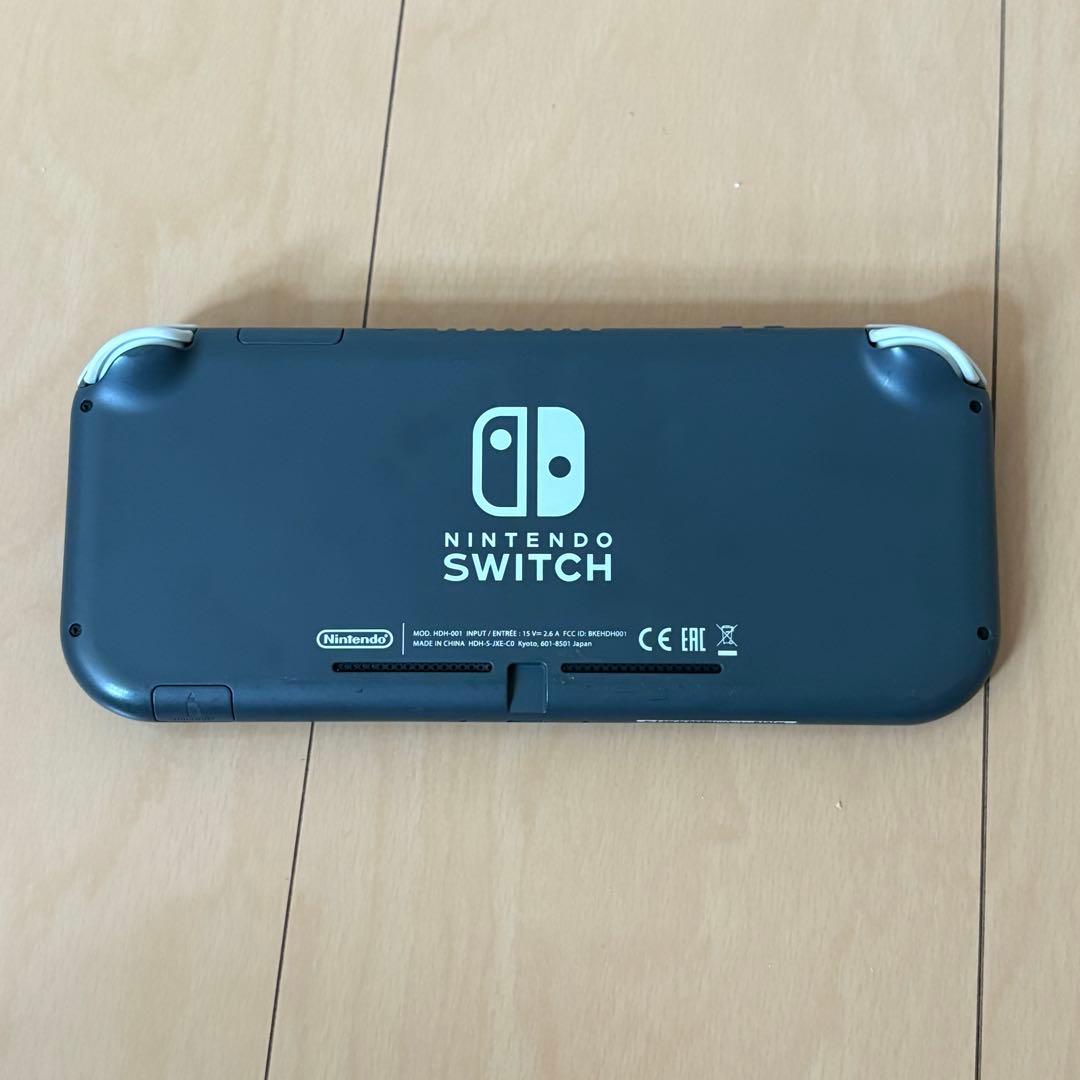 Nintendo Switch Lite グレー 本体 ジャンク品 充電器付き