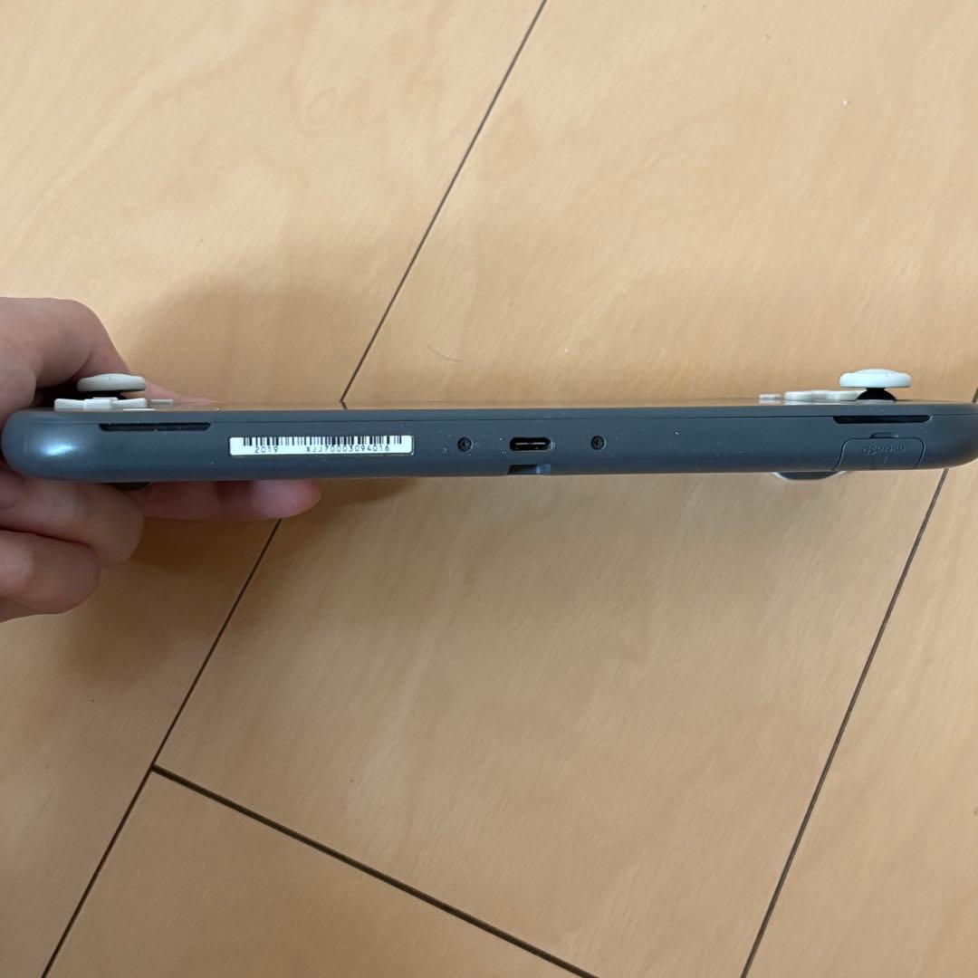 Nintendo Switch Lite グレー 本体 ジャンク品 充電器付き