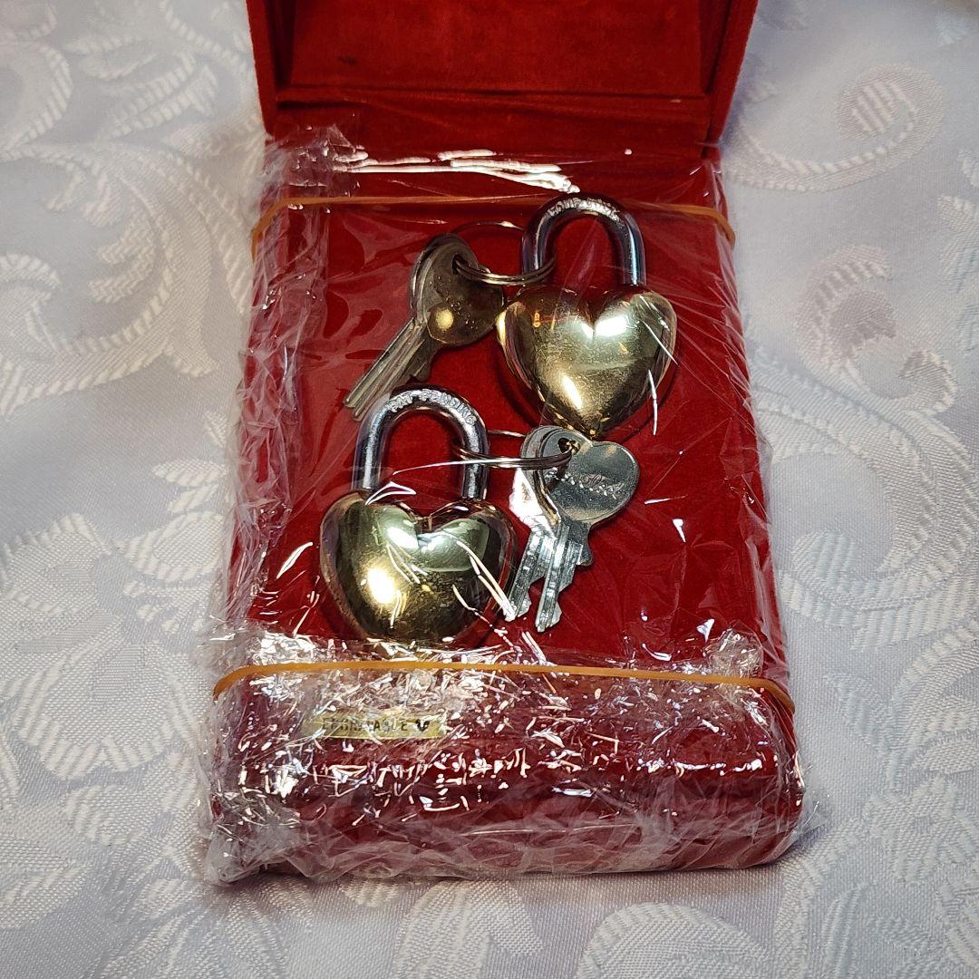 LOVE LOCK　ラブロック　ヴィンテージ　南京錠　 真鍮　アンティーク　希少