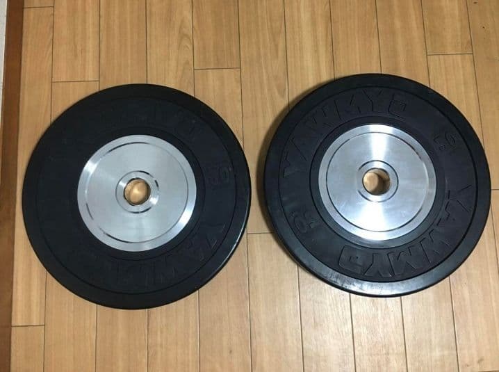 ② GYMWAY バンパープレート 20kg 1枚